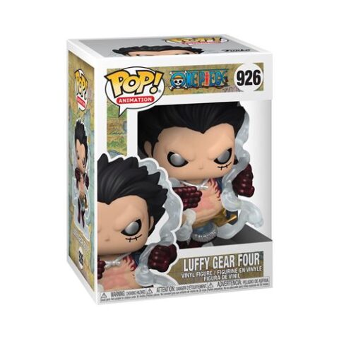 Figurine Funko Pop Animation One Piece Luffy Gear 4 Metallic Exclusivité