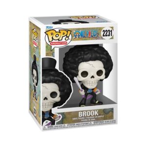 Funko Pop One Piece Brook, figurine de collection liée à l’univers du manga.