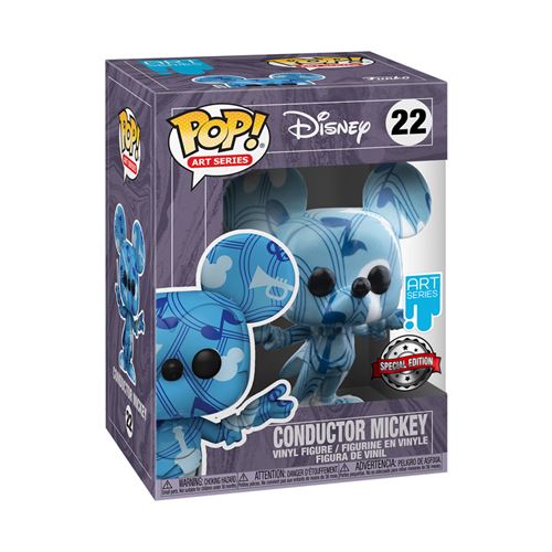 Figurine Funko Pop Artist Series Disney Conductor Mickey Exclusivité