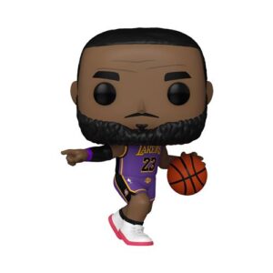 Funko Pop LeBron James, figurine de basket associée aux Los Angeles Lakers