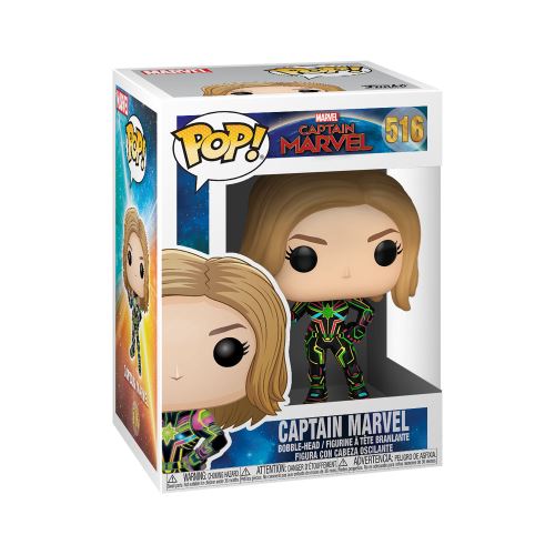 Figurine Funko Pop Captain Marvel Neon Suit