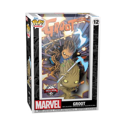Figurine Funko Pop Comic Cover Marvel Groot