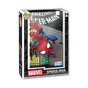Funko Pop Spider-Man 65, figurine Marvel au thème Comic Cover
