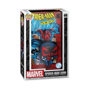 Funko Pop Spider-Man 2099 en présentation Comic Cover pour collection Marvel