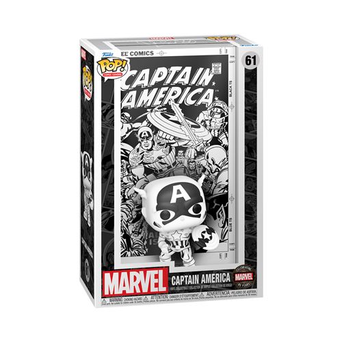 Figurine Funko Pop Comic Over Marvel 85th Captain America