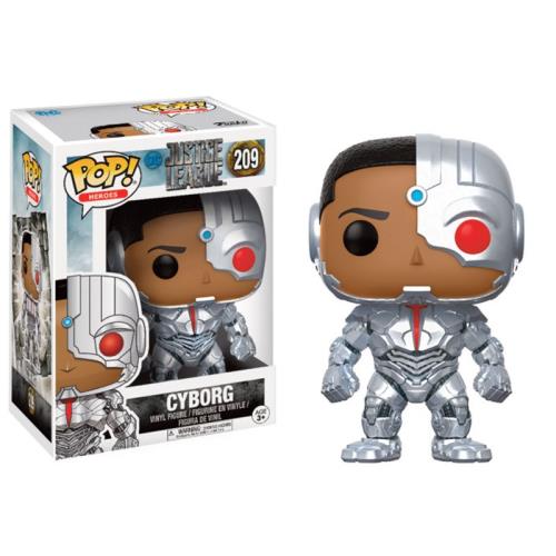 Figurine Funko Pop DC Justice League Cyborg 9 cm