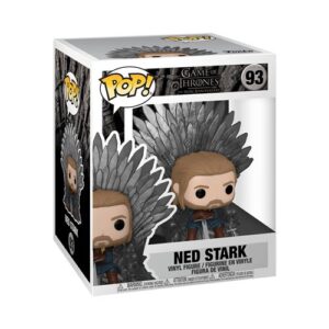 Funko Pop Deluxe Ned Stark sur le trône, personnage de Game of Thrones
