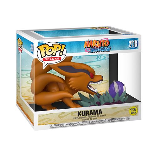 Figurine Funko Pop Deluxe Naruto Shippuden Kurama Glow