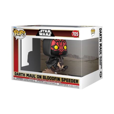 Figurine Funko Pop Deluxe Star Wars Darth Maul on Bloodfin Speeder