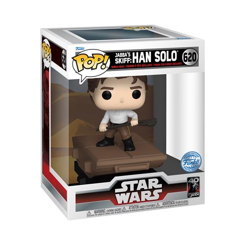 Figurine Funko Pop Deluxe Star Wars Return of The Jedi Build a Scene Han Solo