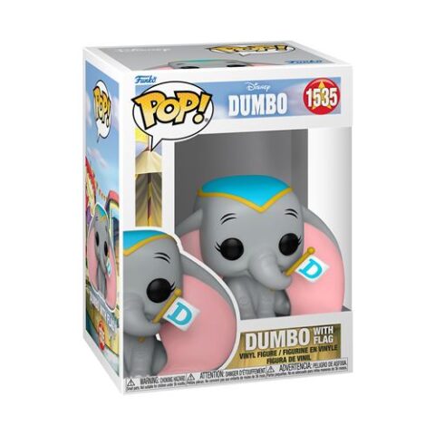 Figurine Funko Pop Disney Dumbo S3 Dumbo with flag