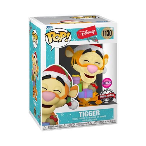 Figurine Funko Pop Disney Holiday 2021 Tigger Flocked