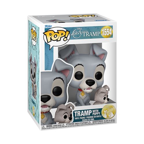 Figurine Funko Pop Disney Lady and Trump Disney Trump with puppy