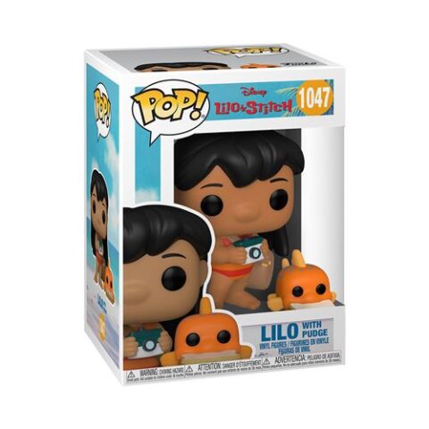 Figurine Funko Pop Disney Lilo and Stitch Lilo with Pudge