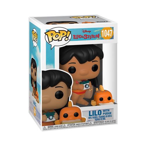 Figurine Funko Pop Disney Lilo and Stitch Lilo with Pudge