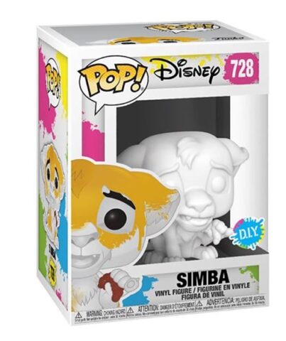 Figurine Funko Pop Disney Lion King Simba DIY Exclusivité