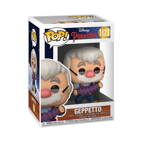 Figurine Funko Pop Disney Pinocchio Geppetto with Accordion