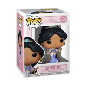 Funko Pop Jasmine, figurine de collection liée à l’univers Disney Princess.
