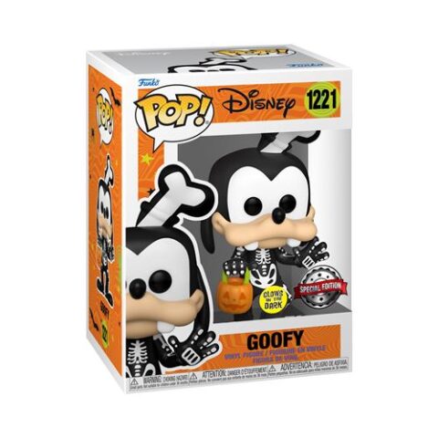 Figurine Funko Pop Disney Skeleton Goofy Glow Pop