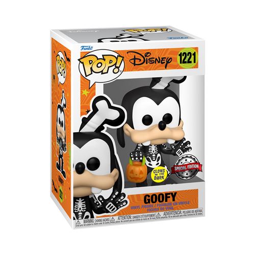 Figurine Funko Pop Disney Skeleton Goofy Glow Pop