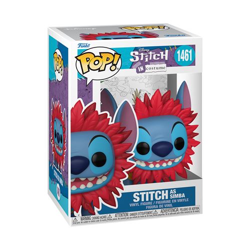 Figurine Funko Pop Disney Stitch Costume Stitch as Simba