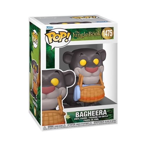 Figurine Funko Pop Disney The Jungle Book S2 Bagheera with basket