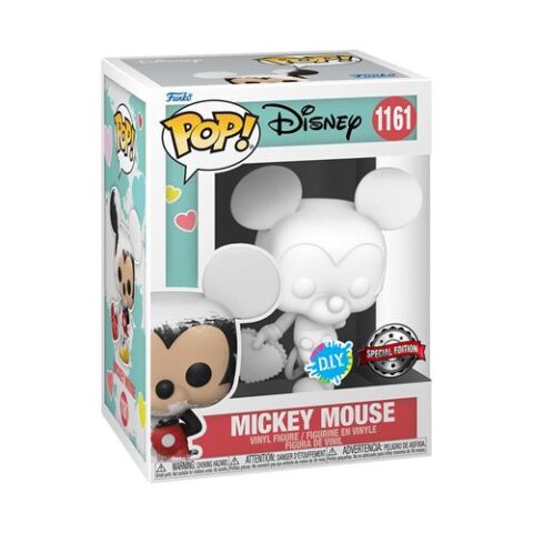 Figurine Funko Pop Disney Valentine Mickey Mouse Exclusivité