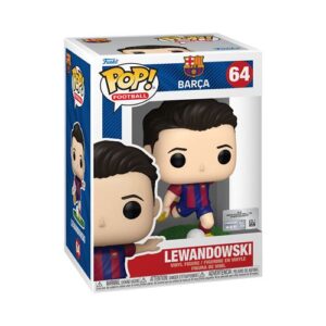 Funko Pop Barcelona Lewandowski, figurine de football pour collection pop culture