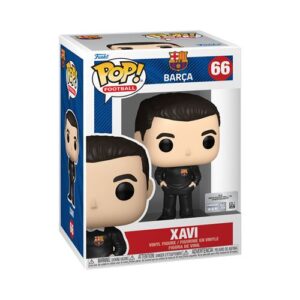 Funko Pop Barcelona Xavi Chase, figurine de football liée au FC Barcelone