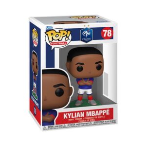 Funko Pop Kylian Mbappé, figurine de collection sur le thème du football français