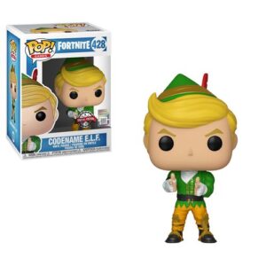 Funko Pop Fortnite Codename E.L.F. Exclusive, figurine dédiée à l’univers du jeu vidéo