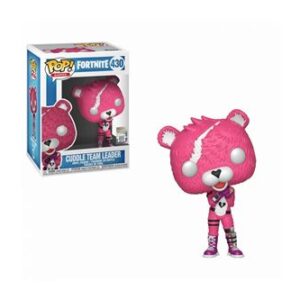 Funko Pop Fortnite Cuddle Team Leader, figurine dédiée à l’univers du jeu