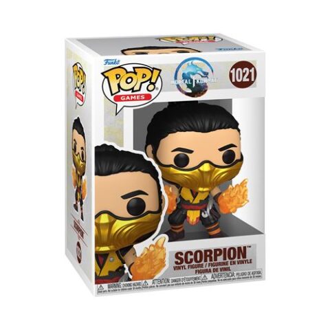 Figurine Funko Pop Games Mortal Kombat 1 Scorpion