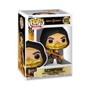 Funko Pop Scorpion Mortal Kombat 11, figurine de collection inspirée du jeu vidéo
