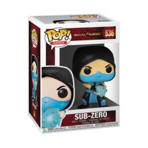 Funko Pop Sub Zero, figurine Mortal Kombat pour collection de jeux vidéo