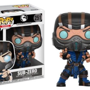 Funko Pop Sub-Zero, figurine gaming inspirée du personnage de Mortal Kombat
