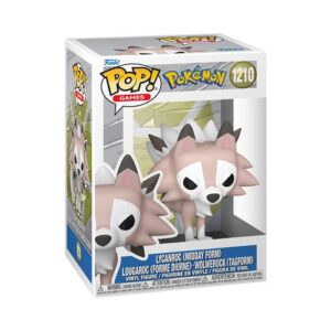Funko Pop Lougaroc, figurine de collection Pokémon Games Forme Diurne