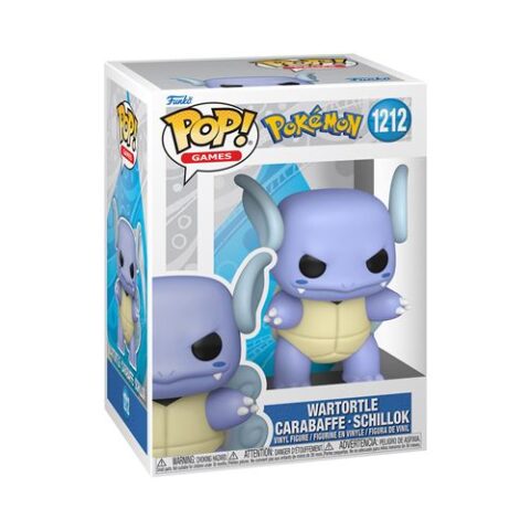 Figurine Funko Pop Games Pokémon Wartortle Carabaffe Schillok
