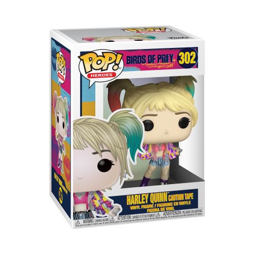 Figurine Funko Pop Heroes Birds of Prey Harley Quinn Caution Tape