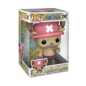 Funko Pop Tony Tony Chopper, figurine Jumbo d’animation One Piece en collection.