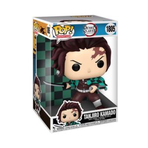 Funko Pop Jumbo Tanjiro Kamado, figurine de collection Demon Slayer