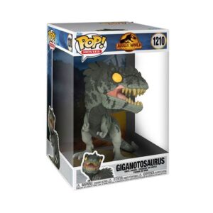 Funko Pop Giganotosaurus Jumbo de Jurassic World Dominion pour collection cinéma