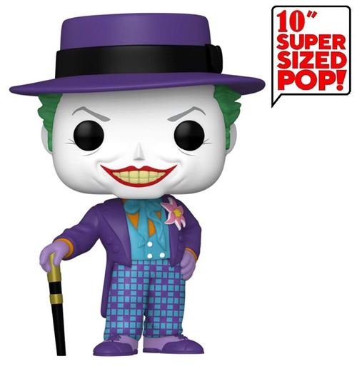 Figurine Funko Pop! Jumbo N°425 – Batman 1989 – Joker W/hat 25 Cm