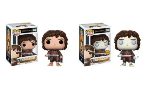 Figurine Funko Pop Le Seigneur des Anneaux Frodon Sacquet Modèle aléatoire