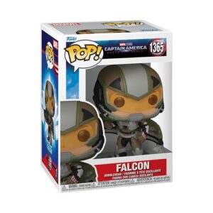 Funko Pop Marvel Falcon, figurine de collection liée à Captain America Brave New World