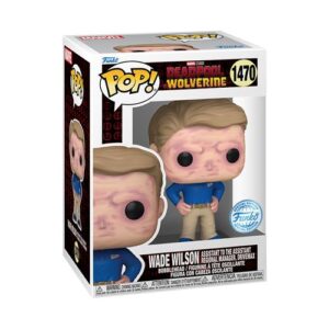 Funko Pop Wade Wilson, figurine Marvel inspirée de Deadpool 3 en édition exclusive