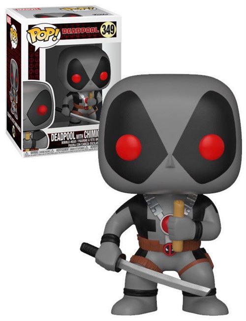 Figurine Funko Pop Marvel Deadpool Playtime Grey Deadpool