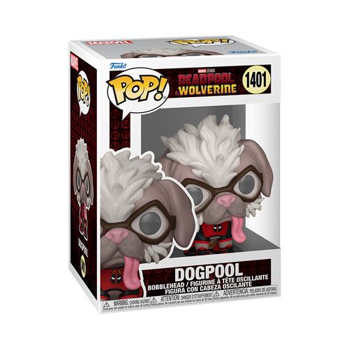 Figurine Funko Pop Marvel Deadpool & Wolverine Dogpool