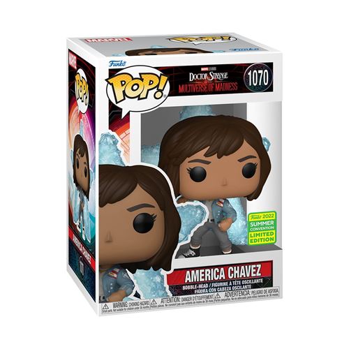 Figurine Funko Pop Marvel Doctor Strange in the Multiverse of Madness America Chavez Exclusivité