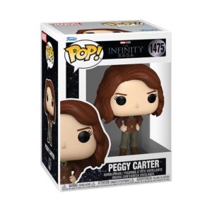 Funko Pop Peggy Carter, figurine Marvel The Infinity Saga pour collectionneurs